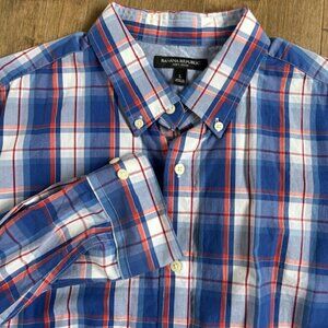 Banana Republic Soft Wash Slim Fit Long Sleeve, Mens Large